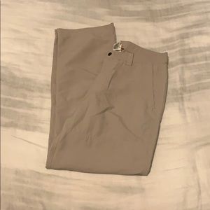 North Face motion pant 32/32 light tan nylon